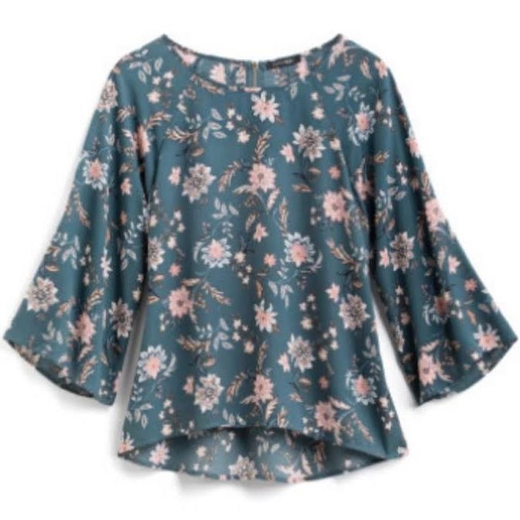 Papermoon Floral Tunic Blouse - Picture 1 of 7